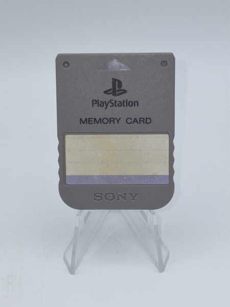 Playstation 1 Memory Card Grau